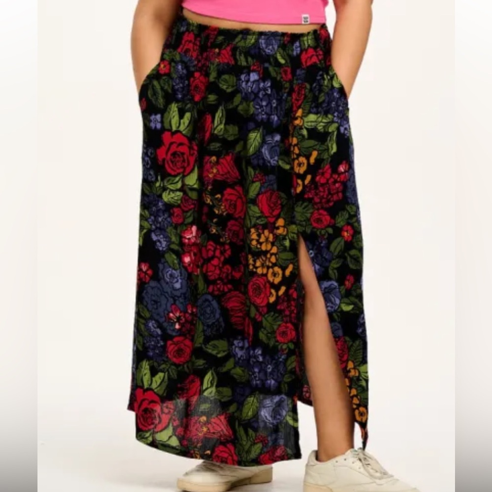 Lucy & Yak Poppy Skirt in Maria print (Large)